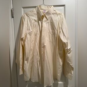 NWT Brooks Brothers Ivory Dress Shirt